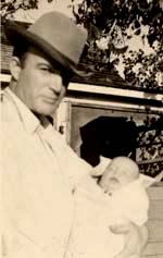 George and baby William H. Green